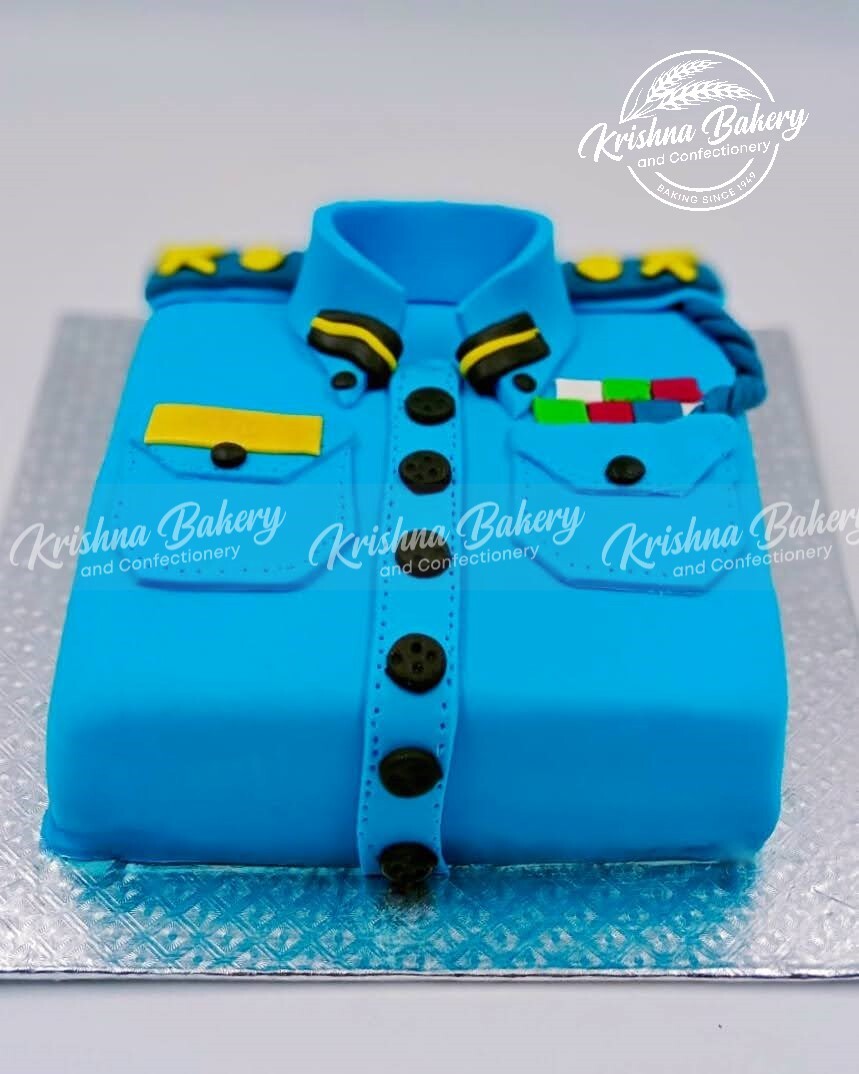 police cake design