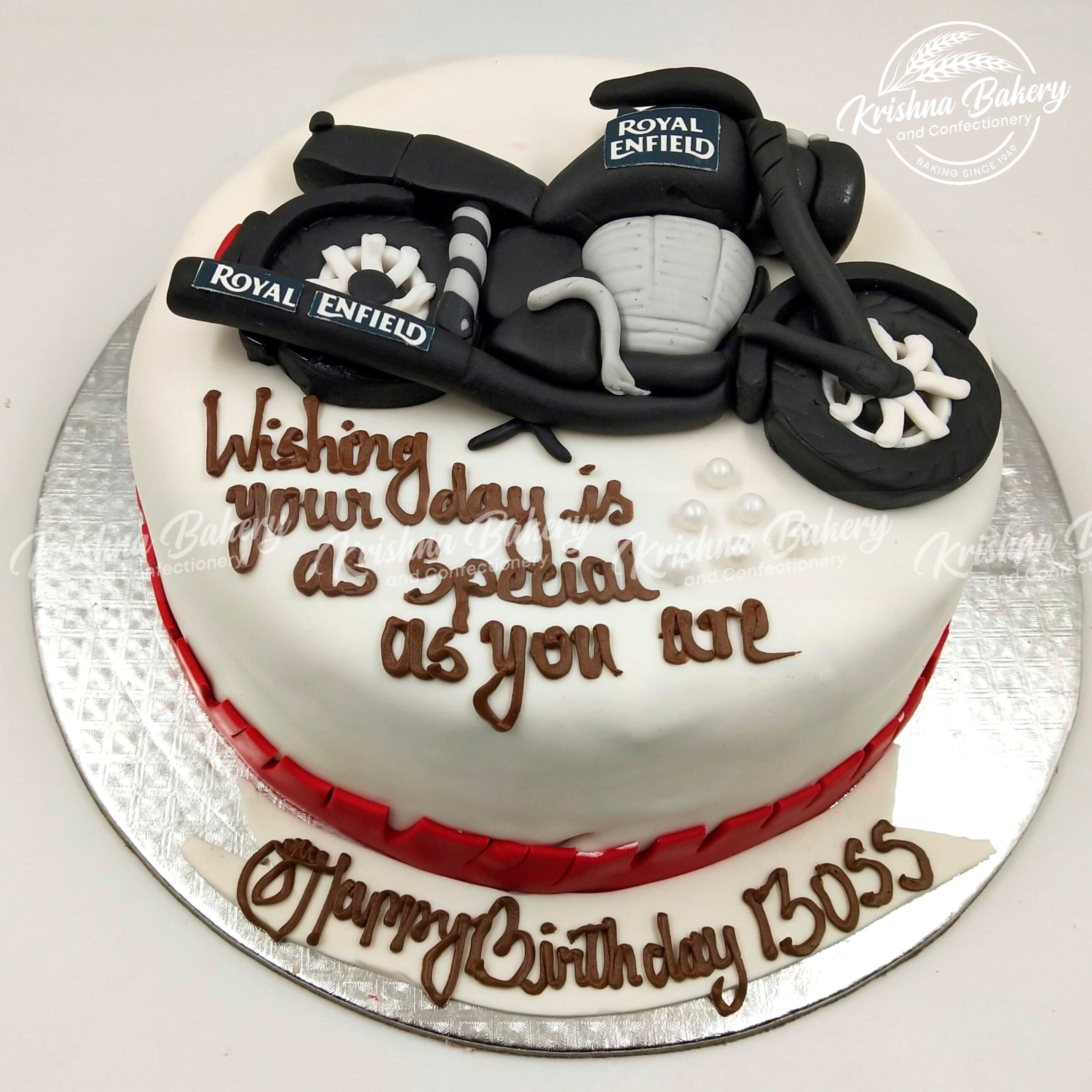 bike design cake